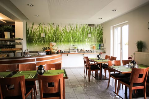 Daily buffet breakfast (EUR 9.00 per person)