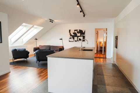 Apartment, Balcony | Living area | 32-inch flat-screen TV with cable channels, TV