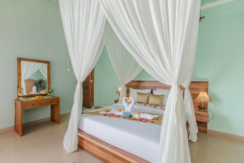 1 Bedroom Villa with Rice & Pool View | In-room safe, blackout drapes, soundproofing, free WiFi