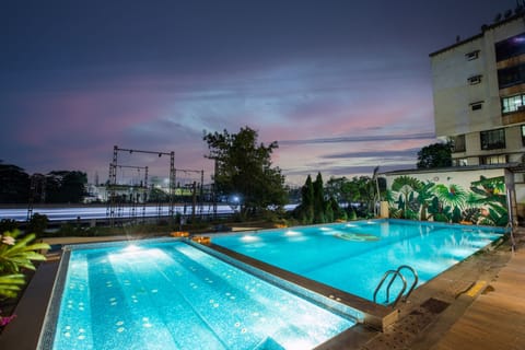 Outdoor pool