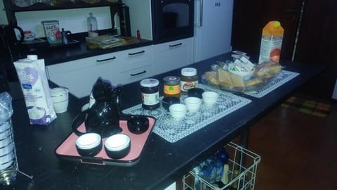 Free daily self-serve breakfast