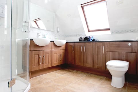 Individually decorated, individually furnished, iron/ironing board