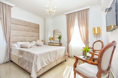 Standard Double Room, Sea View | Premium bedding, minibar, in-room safe, individually decorated