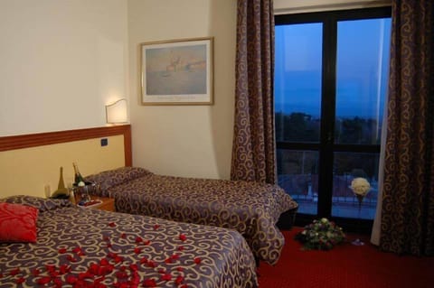 Desk, blackout drapes, soundproofing, free WiFi