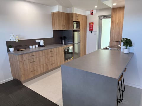 Apartment | Private kitchen | Fridge, coffee/tea maker, electric kettle, toaster