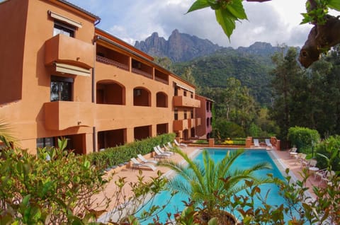 Seasonal outdoor pool, open 9:30 AM to 9:00 PM, sun loungers