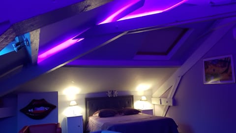 Double Room (Chambre Les Myosotis) | Desk, iron/ironing board (on request), WiFi (free)