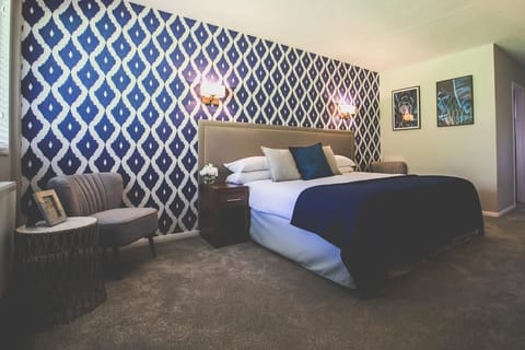 The Harvey Room | Blackout drapes, iron/ironing board, free WiFi