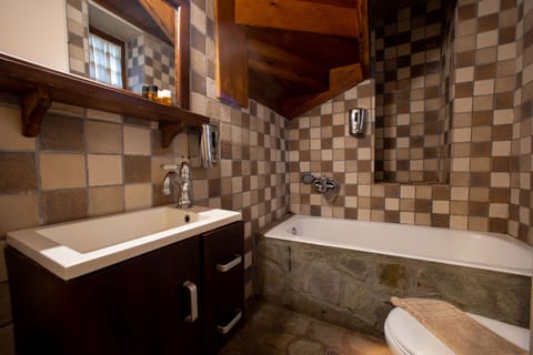 Free toiletries, hair dryer, bathrobes, slippers