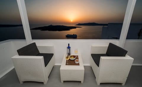 Panoramic Suite, Terrace, Sea View | Balcony view