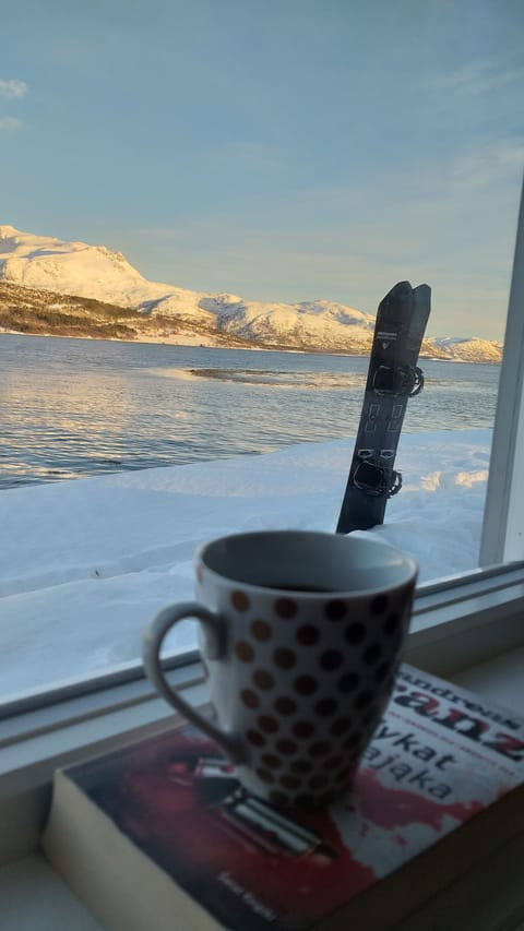 Cabin, Non Smoking | Living area | LED TV, fireplace