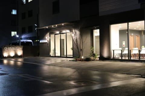Front of property - evening/night