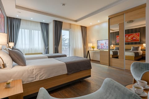 Superior Double Room | Memory foam beds, minibar, in-room safe, individually decorated
