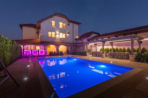 Front of property - evening/night