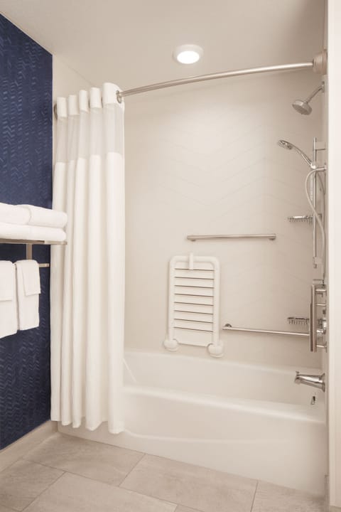 Free toiletries, hair dryer, towels, soap