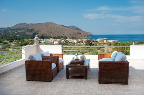 Villa, 4 Bedrooms, Sea View | Balcony view