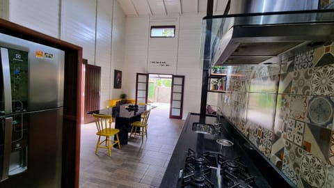 Family House, Kitchenette, Garden View | Private kitchen | Fridge, microwave, blender, cookware/dishes/utensils