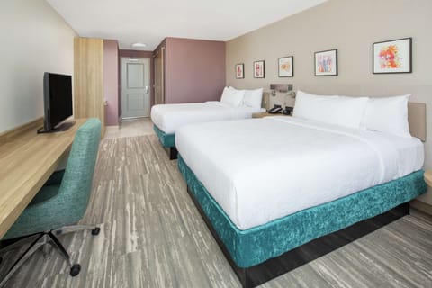 In-room safe, desk, laptop workspace, blackout drapes