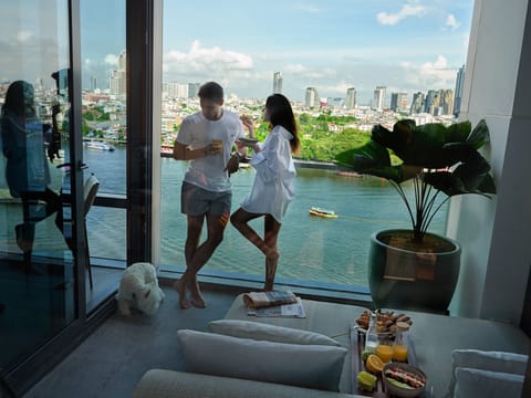 Premier Room, 1 King Bed (Riverfront) | View from room