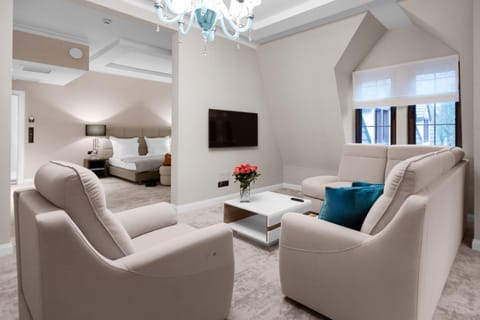 42-inch flat-screen TV with cable channels