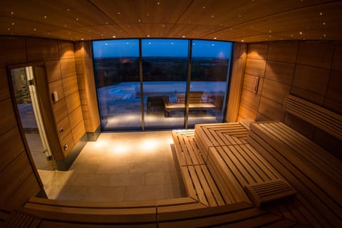 Sauna, steam room, body treatments, body wraps, body scrubs, facials