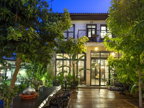 Front of property - evening/night