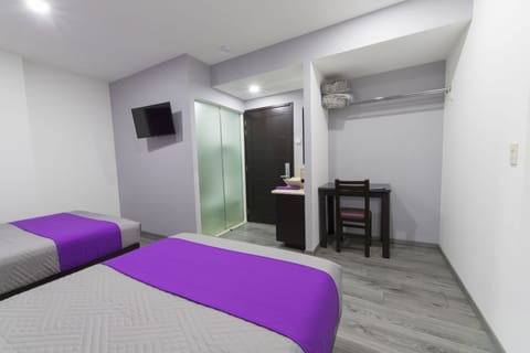 Superior Room, 2 Double Beds, Non Smoking | Desk, blackout drapes, iron/ironing board, free WiFi