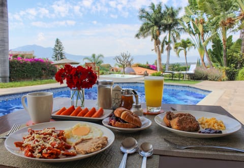 Daily breakfast for a fee