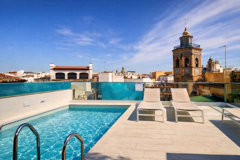 Rooftop pool