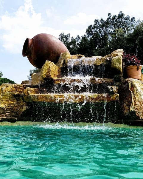 Outdoor pool, open 9:00 AM to 11:30 PM, pool umbrellas, sun loungers