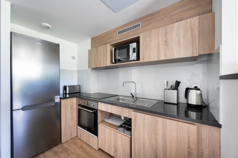 Espresso maker, coffee/tea maker, electric kettle, highchair