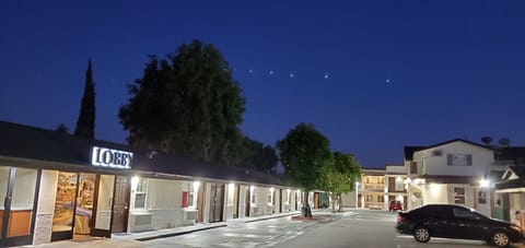 Front of property - evening/night