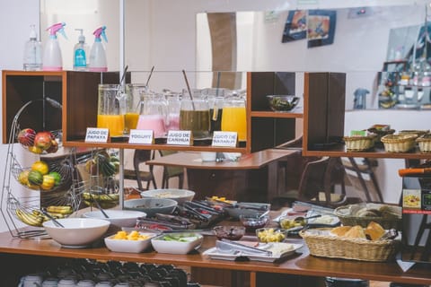 Daily buffet breakfast for a fee