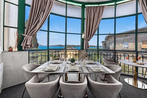 Luxury Penthouse, Sea View | Terrace/patio