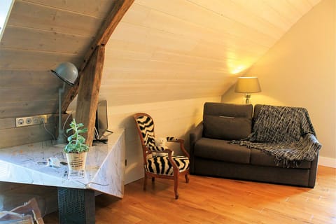 Rubik's Cube | Individually decorated, individually furnished, desk, laptop workspace