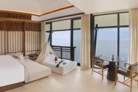 Ocean View Two-Bedroom Family Pool Villa - King + Twin | View from room