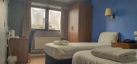 Twin Room | Desk, laptop workspace, iron/ironing board, free WiFi