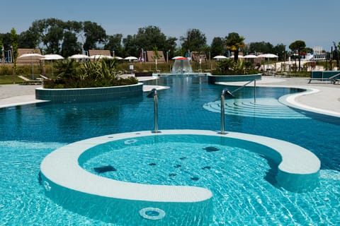 Seasonal outdoor pool