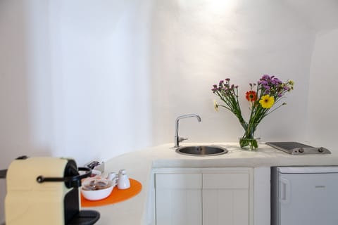 Standard Suite, 2 Bedrooms, Jetted Tub (Heated Outdoor) | Private kitchen | Fridge, stovetop, espresso maker, coffee/tea maker