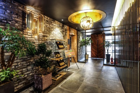 Interior entrance