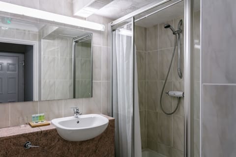 Double Room | Bathroom | Rainfall showerhead, free toiletries, hair dryer, towels