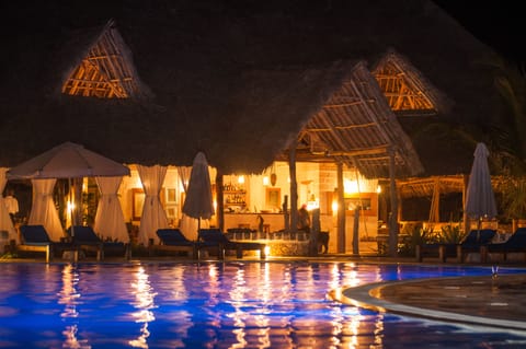 Poolside bar