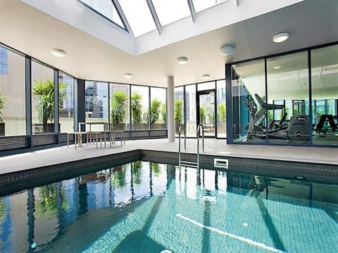 Indoor pool, a heated pool
