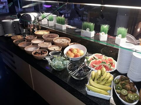 Daily buffet breakfast (EUR 17 per person)