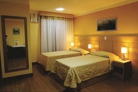 Minibar, desk, blackout drapes, free WiFi