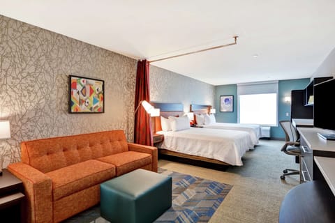 Desk, blackout drapes, iron/ironing board, free cribs/infant beds