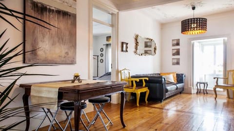 Apartment, 4 Bedrooms, City View | Living area | 32-inch flat-screen TV with cable channels, TV
