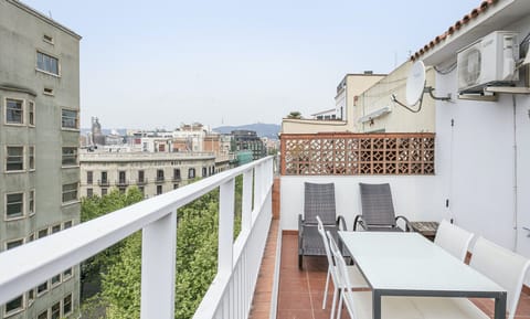 Basic Apartment, 1 Double Bed, Non Smoking | Terrace/patio