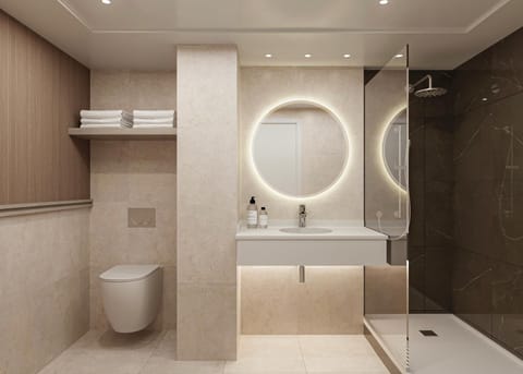 Premium Room | Bathroom | Free toiletries, hair dryer, towels