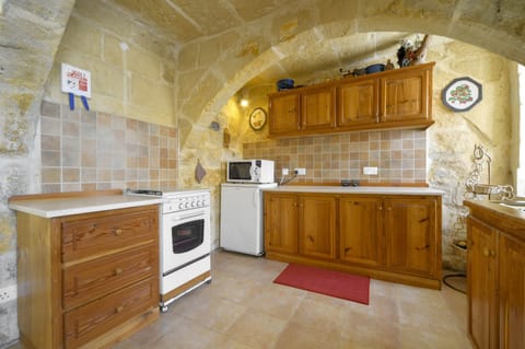 Exclusive Villa, 2 Bedrooms, Terrace, Partial Sea View | Private kitchen | Stovetop, electric kettle, toaster, highchair